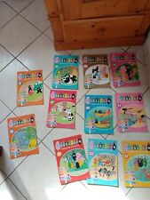 Neuf lot 11 fascicules BARBAPAPA : série J'apprends et je joue-envoi gratuit !