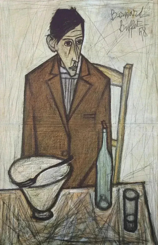 Bernard buffet le buveur - bernard,
