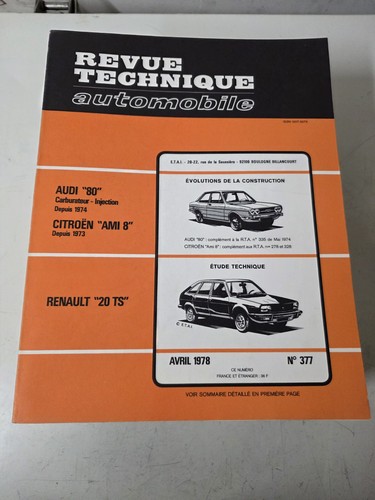 Revue technique automobile - technique,