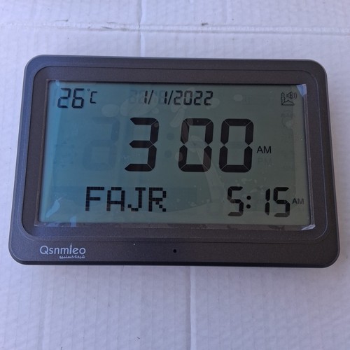 Azan clock qsnmieo model - azan,