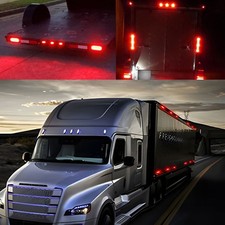 Feu arrière 12 volts 9 LED rouge camion remorque barre étanche IP67 feu stop f