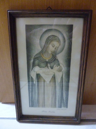 Tableau sous verre mater - sous,