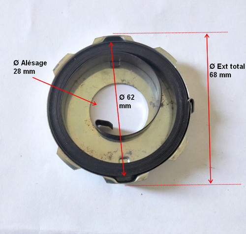 Ressort lanceur moteur - de,