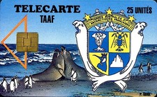 TAAF n° 1 - Télécarte 25u -