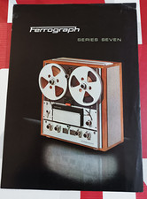 ancienne publicite technique ferrograph series seven magnétophone à bande