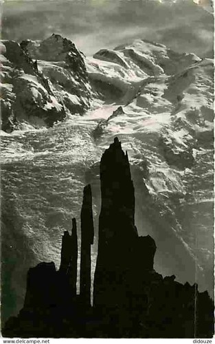 Carte postale chamonix - postale,