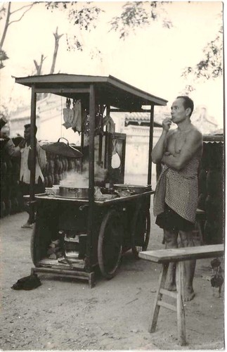 Cpa cambodge marchand de - cambodge,