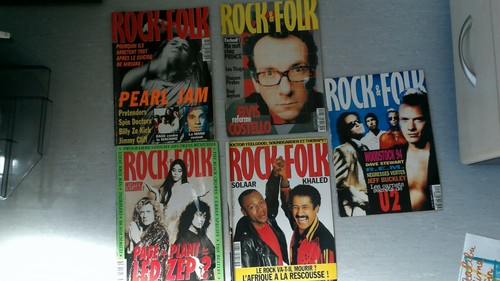Lot revues rock folk 1994 - lot,