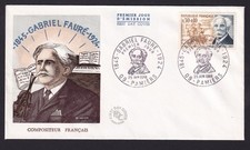 Enveloppe 1er Jour - YT 1473 : Gabriel Faure et "Ulysse et Pénélope", pour ...