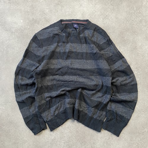 Pull tricot col ras du - en,