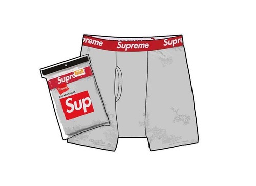 Lot boxers supreme hanes - boxers,