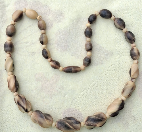 Collier vintage corne - collier,