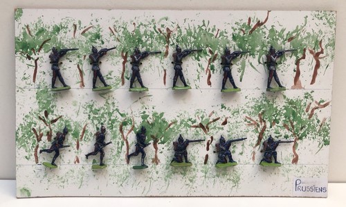 Lot soldats prussiens en - prussiens,
