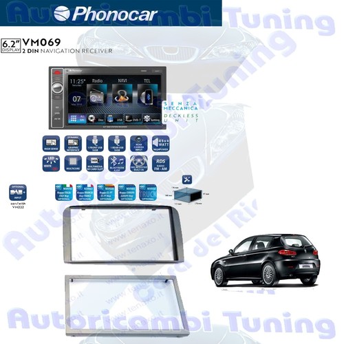 Radio phonocar vm069 - vm069, din