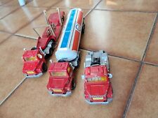 Lot  de  3 Camions Majorette scania