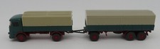 ENSEMBLE ROUTIER WIKING HO 1/87 CAMION BÜSSING LU7 LASTZUG + REMORQUE NO BOX