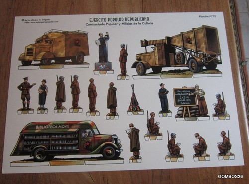 Planche soldats decouper - planche,