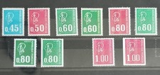 Timbre de France neuf ** N° 1663/1664 + 1814/1816 + 1891/1893 + 1894/1895 
