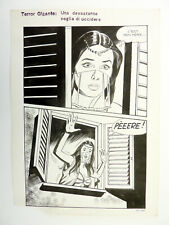 TODARO (Elvifrance) Terror Gigante planche originale grand format 27-96 (PW04)