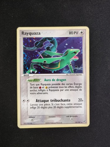 Carte pokemon rayquaza holo - carte,