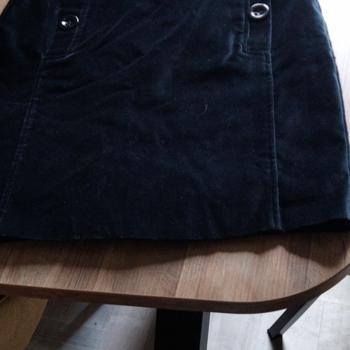 Caroll jupe mini velours - jupe, noir