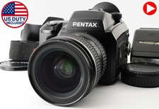 [N Mint + Flash ] Pentax 645N Fa 45-85mm F/4.5 Zoom Objectif 120 Film Arrière De