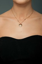 Chaîne Collier Pendentif THIERRY MUGLER Plaqué or rose 89,00 € NEUF 