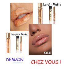 Rouge à Lèvres Liquide Kylie Jenner Doré Métal Matte ou gloss livraison express 