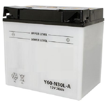 Batterie moto type y60 n30l - batterie, y60-n30l-a