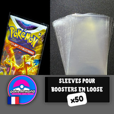 TCG - 50x Pochettes de Protection (Sleeves) pour Boosters en loose