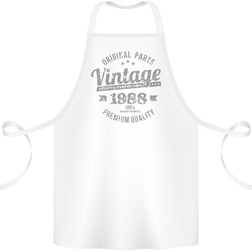 Tablier blanc 100 - tablier, 100%