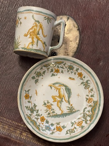 Rare tasse café moustiers - rare,