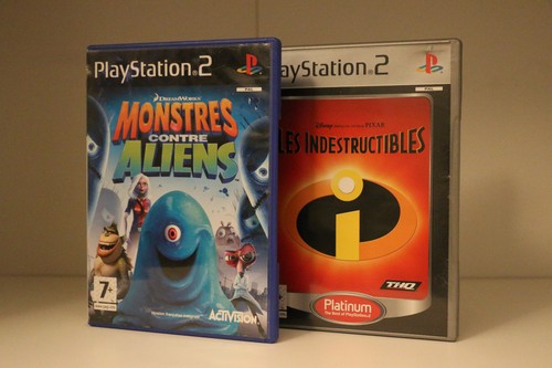 Lot jeux monstres contre - monstres,