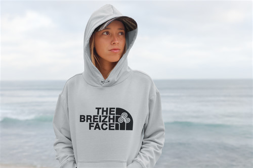 Sweat capuche unisexe breizh - sweat,