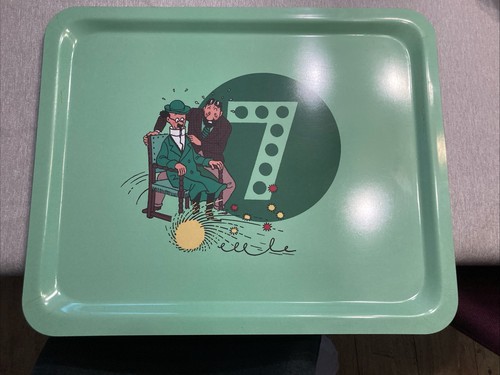 Ancien plateau tintin les 7 - plateau,