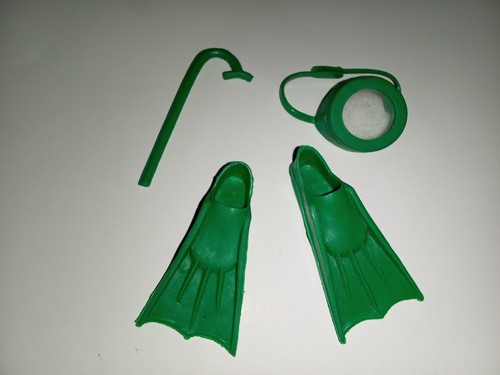 Palme masque tuba - tuba, poupée