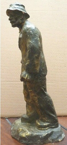 Mineur sculpture statue de - le,