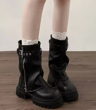 Bottines Femme Goth Y2K Combat