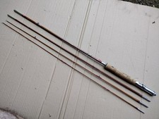 Ancienne Canne A Pêche En Bambou Refendu A Identifier  ...Vintage Fishing Rod...