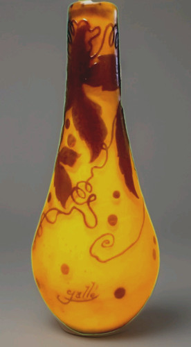 Vase émile galle décor - Émile,