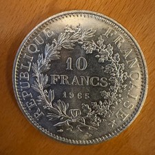 1 Pièce de 10 FR Argent 1965