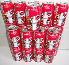 LOT 27 CANETTES ALU COCA COLA SPECIAL EURO 2012 POLOGNE - UKRAINE