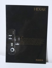 Brochure de présentation Konica Hexar AF. Très bon état. Collector !!!