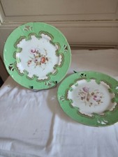 Paire d' assiettes en