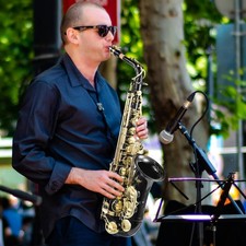 Black Alto Eb Sax Saxophone w/