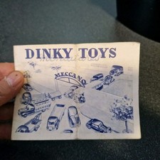 catalogue DINKY TOYS  France 1950 original ,complet ,non neuf