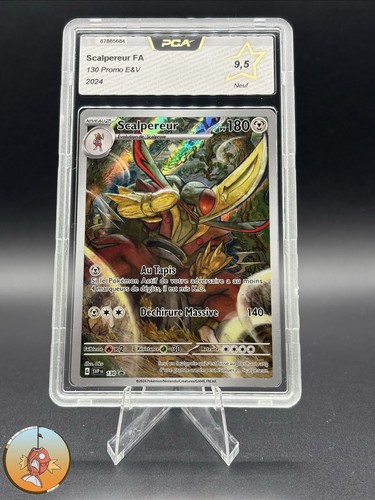 Carte gradée pokémon pca - pokémon, 9,5