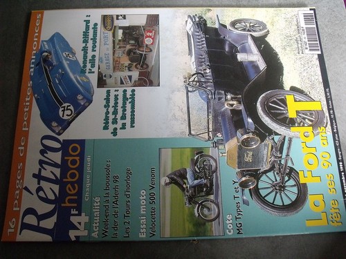 Revue retro hebdo n 86 - µ?, n°86