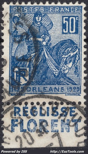 France 257 avec bandelette - france,