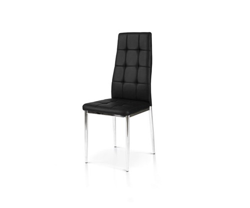 Chaise cuir éco moderne - cuir,